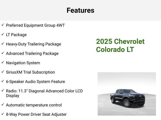 new 2025 Chevrolet Colorado car, priced at $40,346