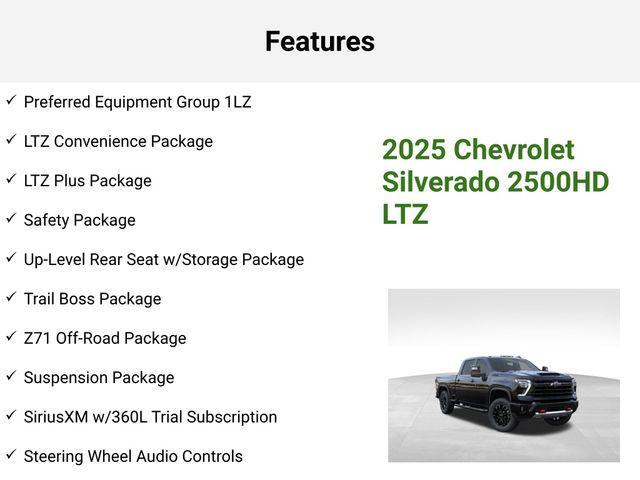 new 2025 Chevrolet Silverado 2500 car, priced at $80,400