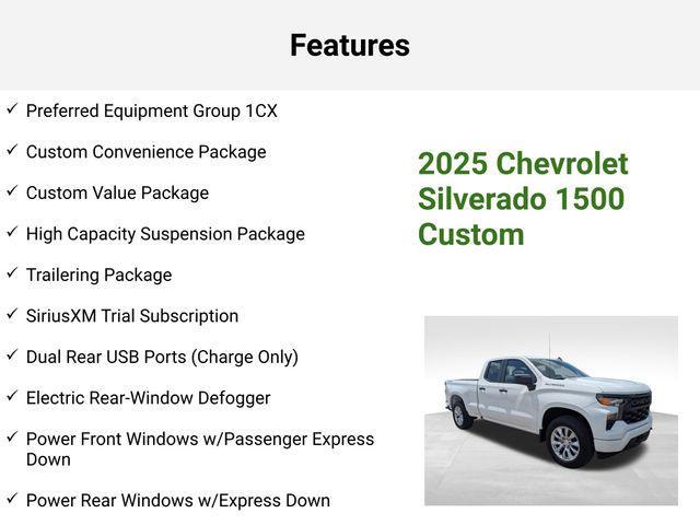 new 2025 Chevrolet Silverado 1500 car, priced at $39,838