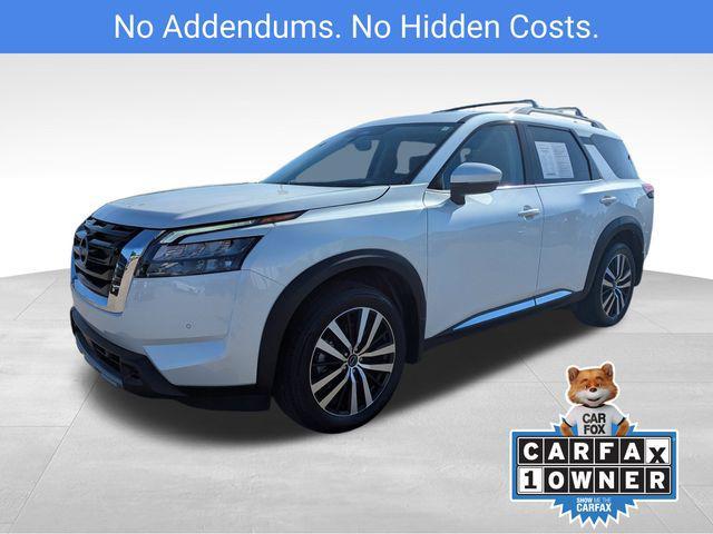 used 2025 Nissan Pathfinder car, priced at $42,699