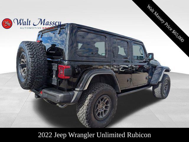 used 2022 Jeep Wrangler Unlimited car, priced at $65,000