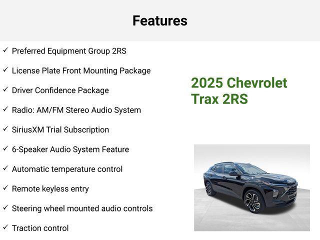 new 2025 Chevrolet Trax car, priced at $24,258