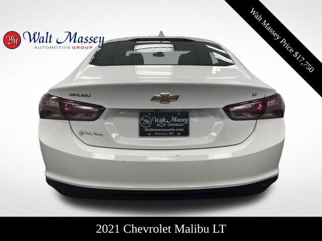 used 2021 Chevrolet Malibu car, priced at $17,750