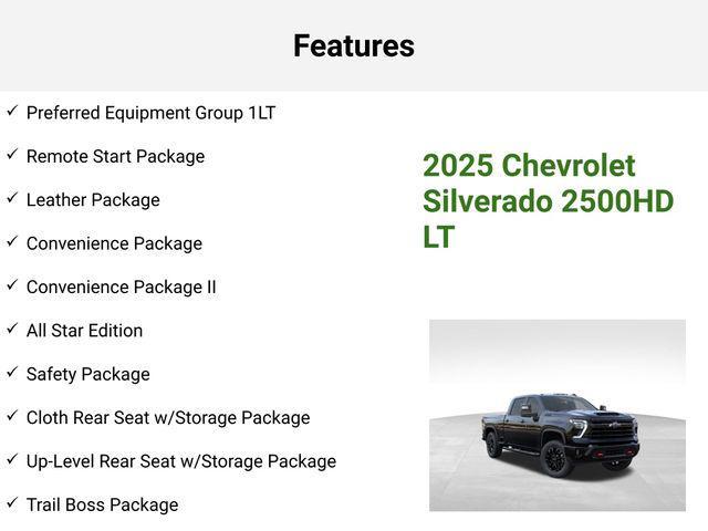 new 2025 Chevrolet Silverado 2500 car, priced at $74,073