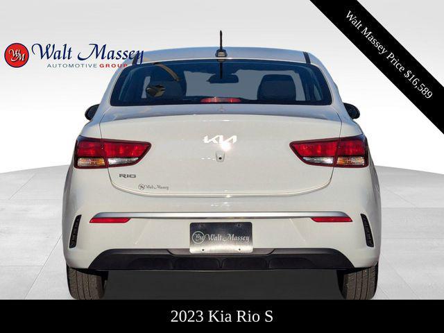 used 2023 Kia Rio car, priced at $16,589