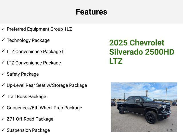 new 2025 Chevrolet Silverado 2500 car, priced at $78,915