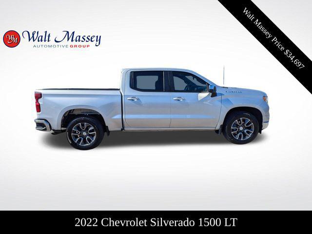 used 2022 Chevrolet Silverado 1500 car, priced at $34,697