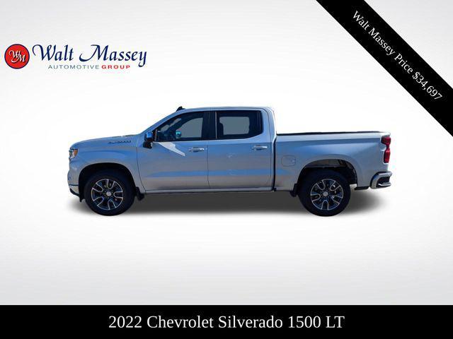 used 2022 Chevrolet Silverado 1500 car, priced at $34,697