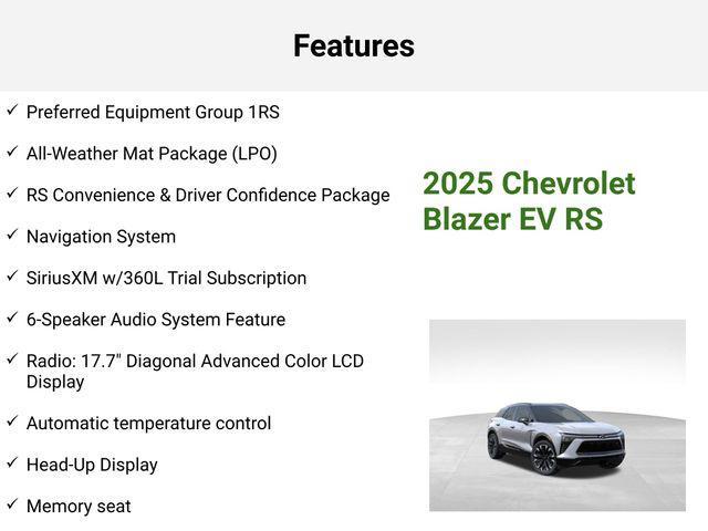 new 2025 Chevrolet Blazer EV car, priced at $54,154