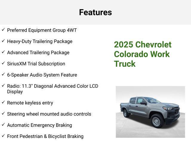new 2025 Chevrolet Colorado car, priced at $36,381