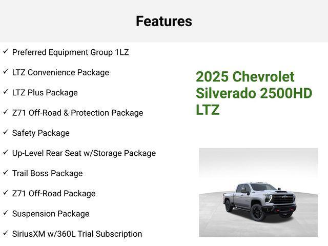 new 2025 Chevrolet Silverado 2500 car, priced at $83,545