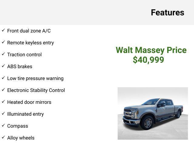 used 2018 Ford F-250 car, priced at $40,999