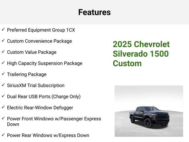 new 2025 Chevrolet Silverado 1500 car, priced at $52,060