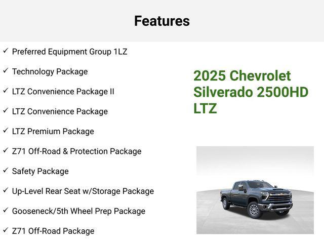 new 2025 Chevrolet Silverado 2500 car, priced at $77,090