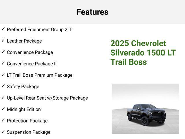 new 2025 Chevrolet Silverado 1500 car, priced at $69,119