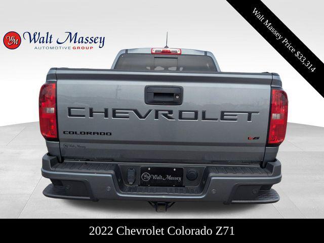 used 2022 Chevrolet Colorado car, priced at $33,314