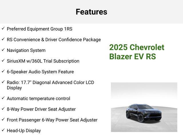 new 2025 Chevrolet Blazer EV car, priced at $41,328