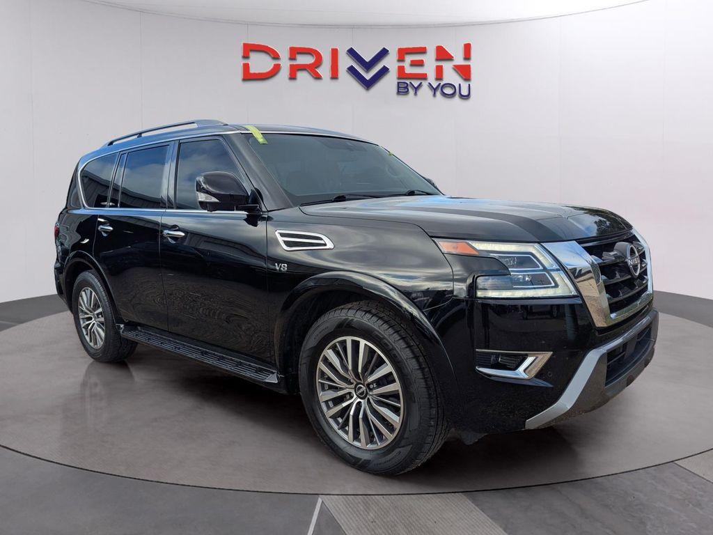 used 2021 Nissan Armada car, priced at $27,499