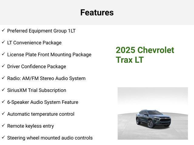 new 2025 Chevrolet Trax car, priced at $25,765