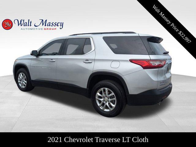 used 2021 Chevrolet Traverse car, priced at $22,997