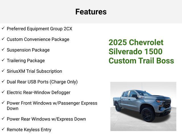 new 2025 Chevrolet Silverado 1500 car, priced at $54,979