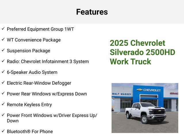 new 2025 Chevrolet Silverado 2500 car, priced at $54,745