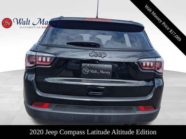 used 2020 Jeep Compass car, priced at $17,089