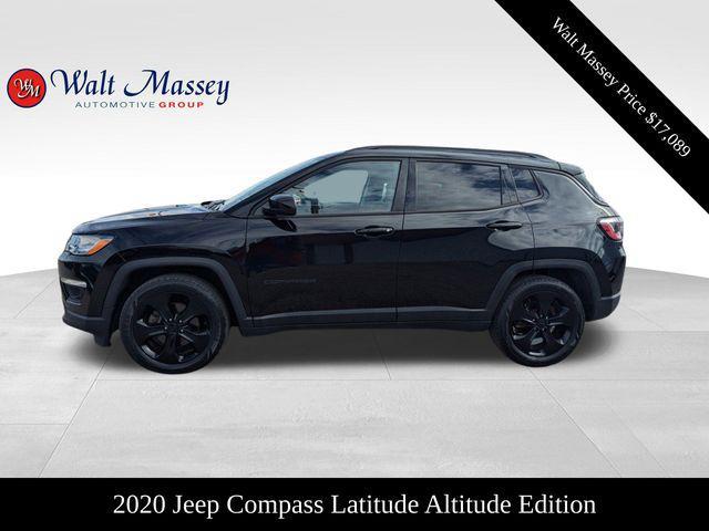 used 2020 Jeep Compass car, priced at $17,089