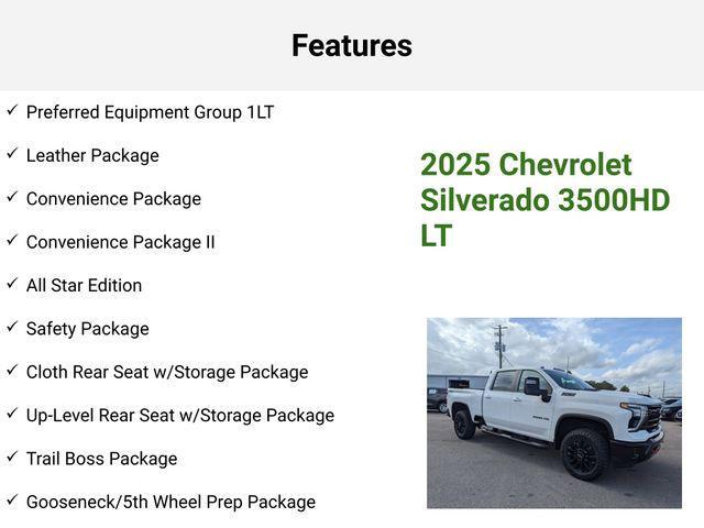 new 2025 Chevrolet Silverado 3500 car, priced at $72,984