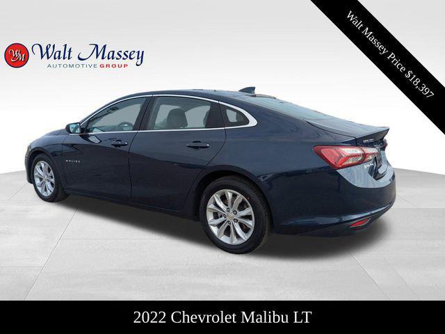 used 2022 Chevrolet Malibu car, priced at $18,397