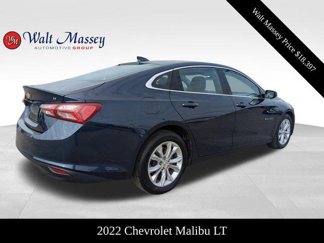 used 2022 Chevrolet Malibu car, priced at $18,397