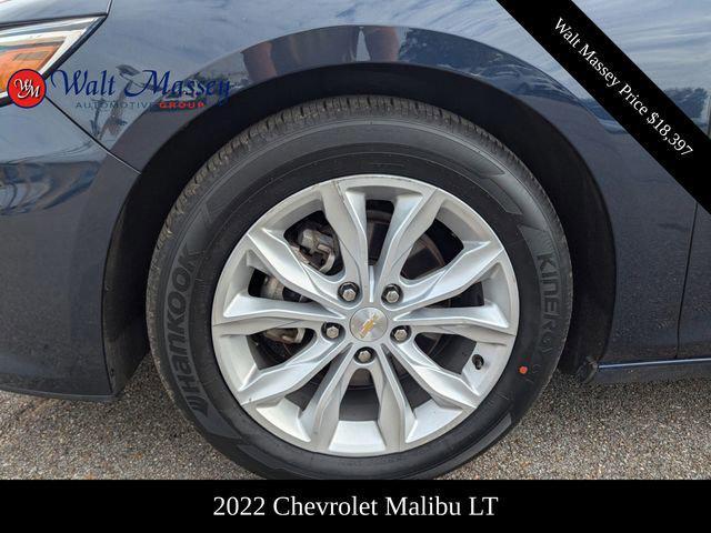 used 2022 Chevrolet Malibu car, priced at $18,397