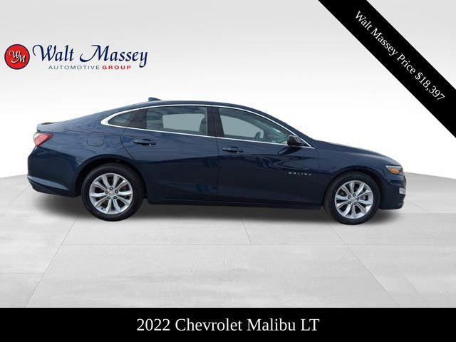 used 2022 Chevrolet Malibu car, priced at $18,397