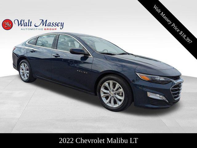 used 2022 Chevrolet Malibu car, priced at $18,397