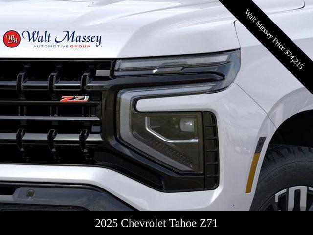 new 2025 Chevrolet Tahoe car, priced at $74,215