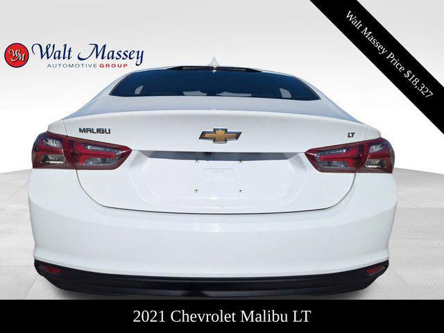 used 2021 Chevrolet Malibu car, priced at $18,327