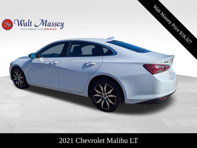 used 2021 Chevrolet Malibu car, priced at $18,327