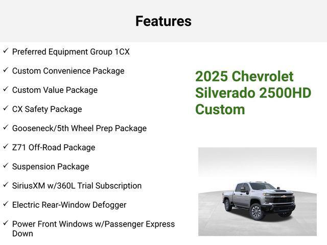 new 2025 Chevrolet Silverado 2500 car, priced at $57,326