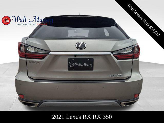 used 2021 Lexus RX 350 car, priced at $34,517