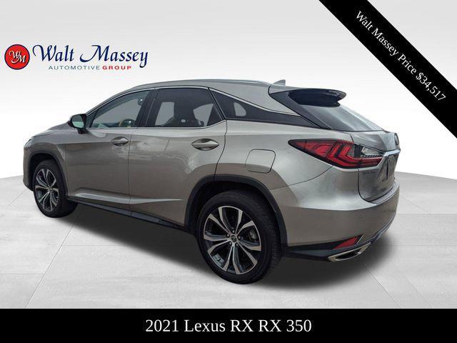 used 2021 Lexus RX 350 car, priced at $34,517