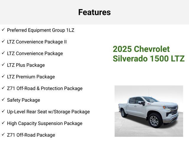 new 2025 Chevrolet Silverado 1500 car, priced at $56,308