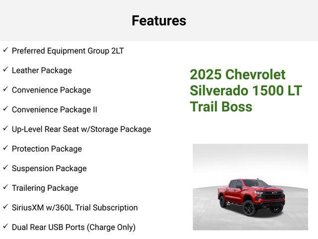 new 2025 Chevrolet Silverado 1500 car, priced at $68,265