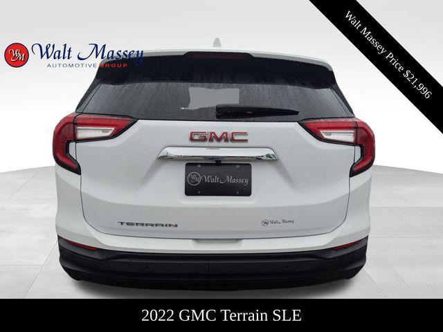 used 2022 GMC Terrain car, priced at $21,996