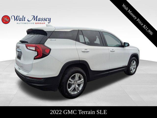 used 2022 GMC Terrain car, priced at $21,996