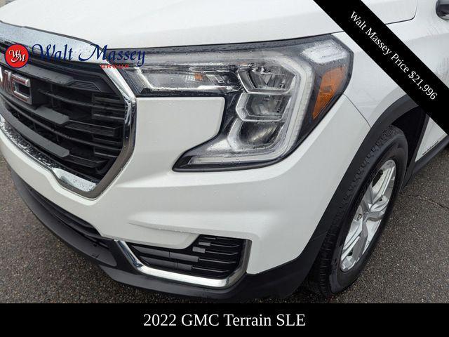 used 2022 GMC Terrain car, priced at $21,996