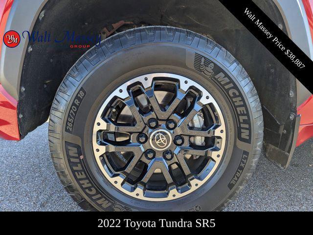 used 2022 Toyota Tundra car, priced at $38,887