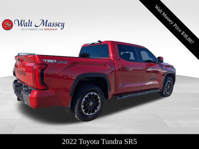 used 2022 Toyota Tundra car, priced at $38,887