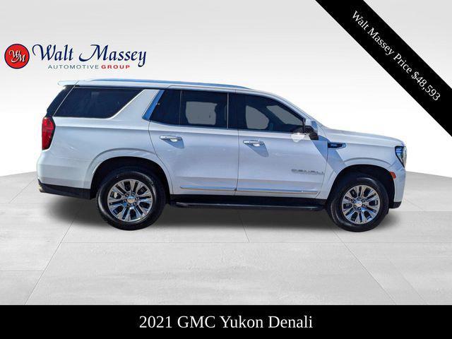 used 2021 GMC Yukon car, priced at $48,593