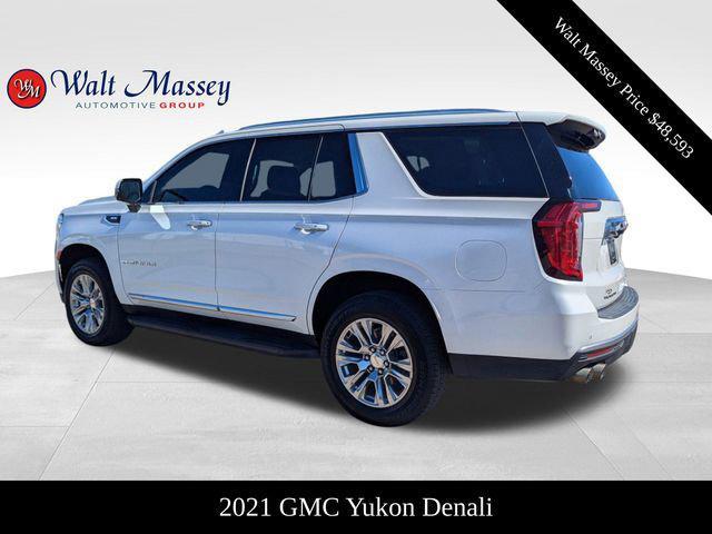 used 2021 GMC Yukon car, priced at $48,593