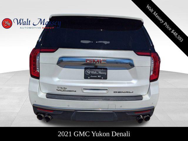 used 2021 GMC Yukon car, priced at $48,593